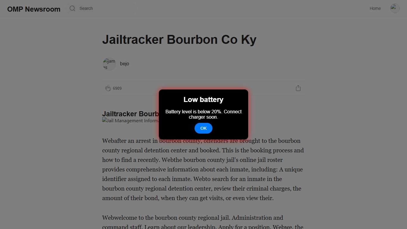 Jailtracker Bourbon Co Ky